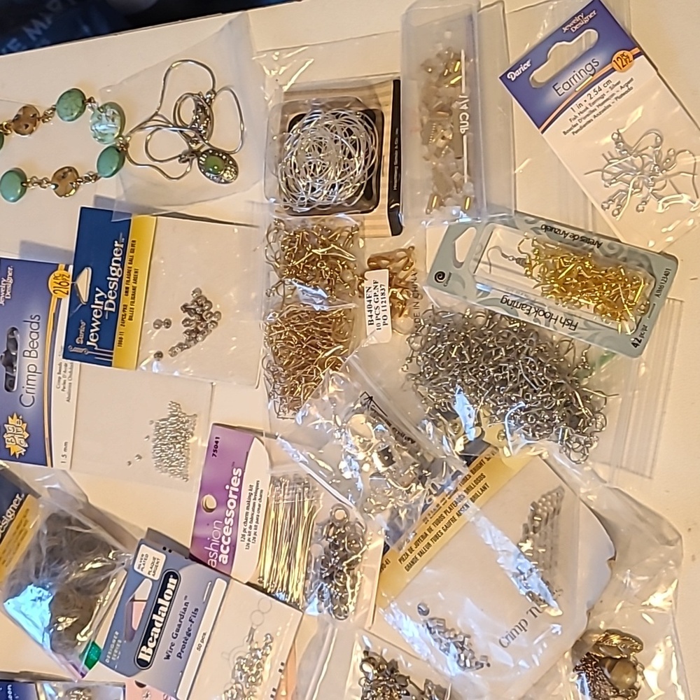 Bundle of Jewerly Making Findings & Misc.  Over 50 packages - Picture 5 of 16